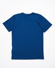T-shirts - Blauw T-shirt van biokatoen I AM
