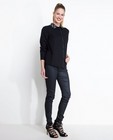 Broeken - Skinny jeans met glittercoating
