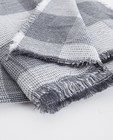 Breigoed - Grote grijsblauwe sjaal