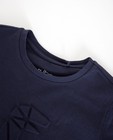 T-shirts - Longsleeve met reliëfprint