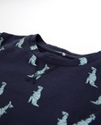 T-shirts - Longsleeve met dinosaurusprint