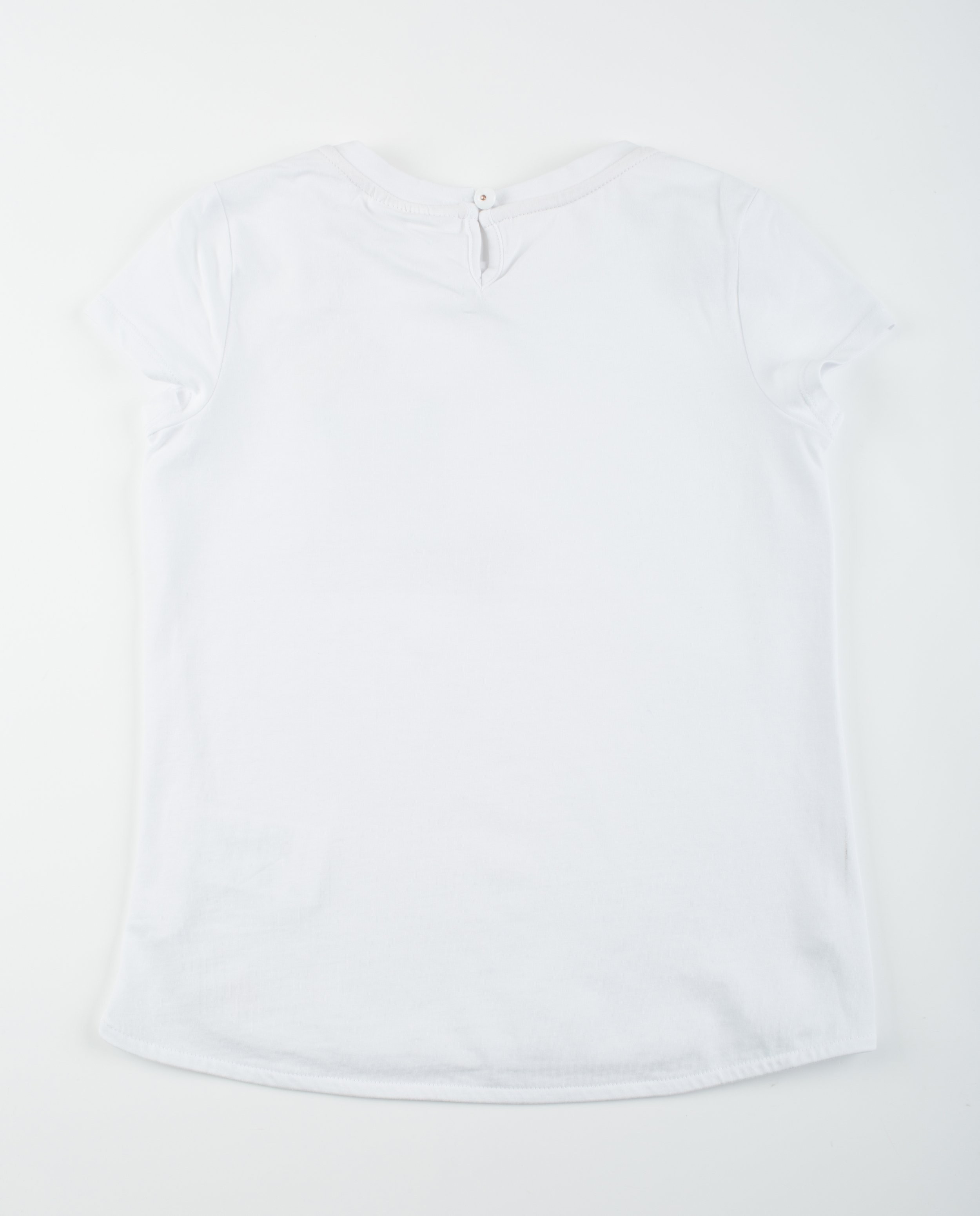 T-shirts - Wit T-shirt met borstzak