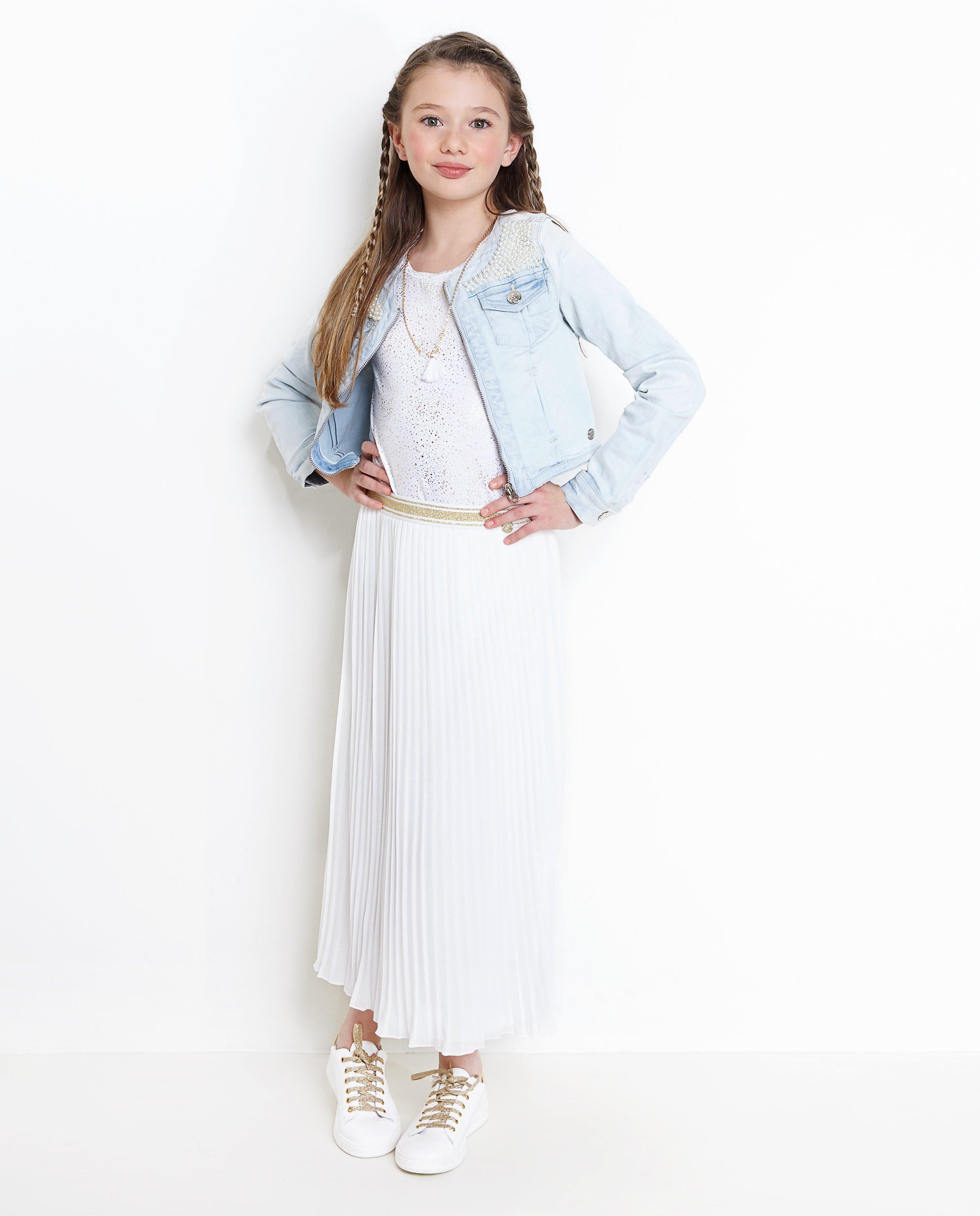 Plissé rok met glitter - null - JBC