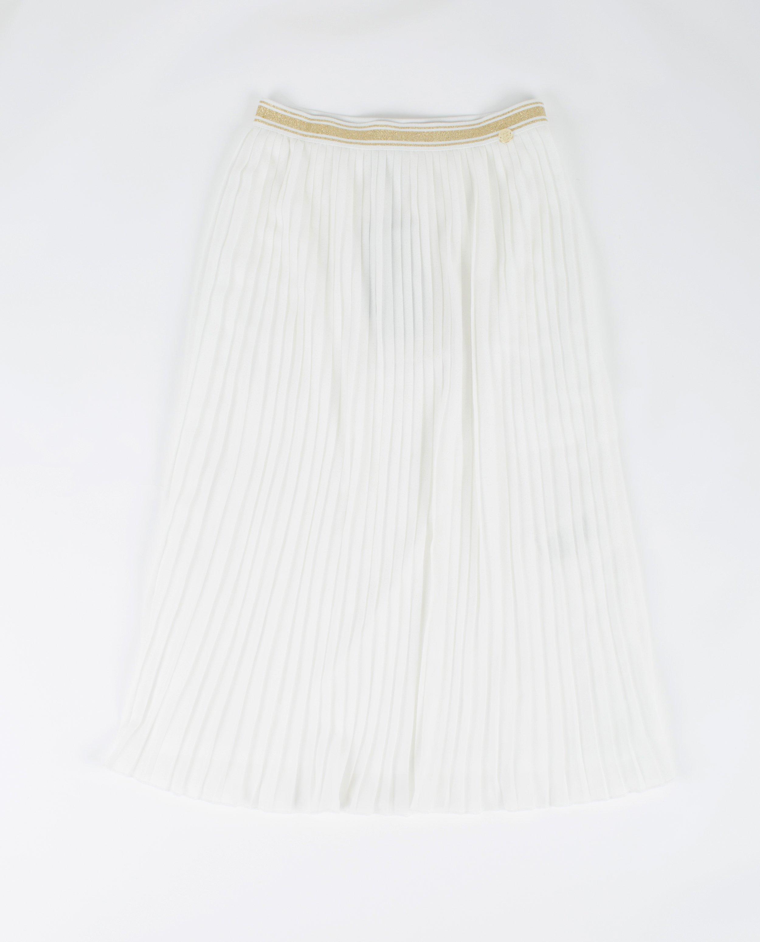 Rokken - Plissé rok met glitter