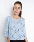 Hemden - Blouse met zwanenprint