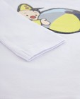 T-shirts - Witte longsleeve met print Bumba