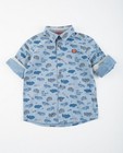 Hemden - Chambray hemd met print Rox