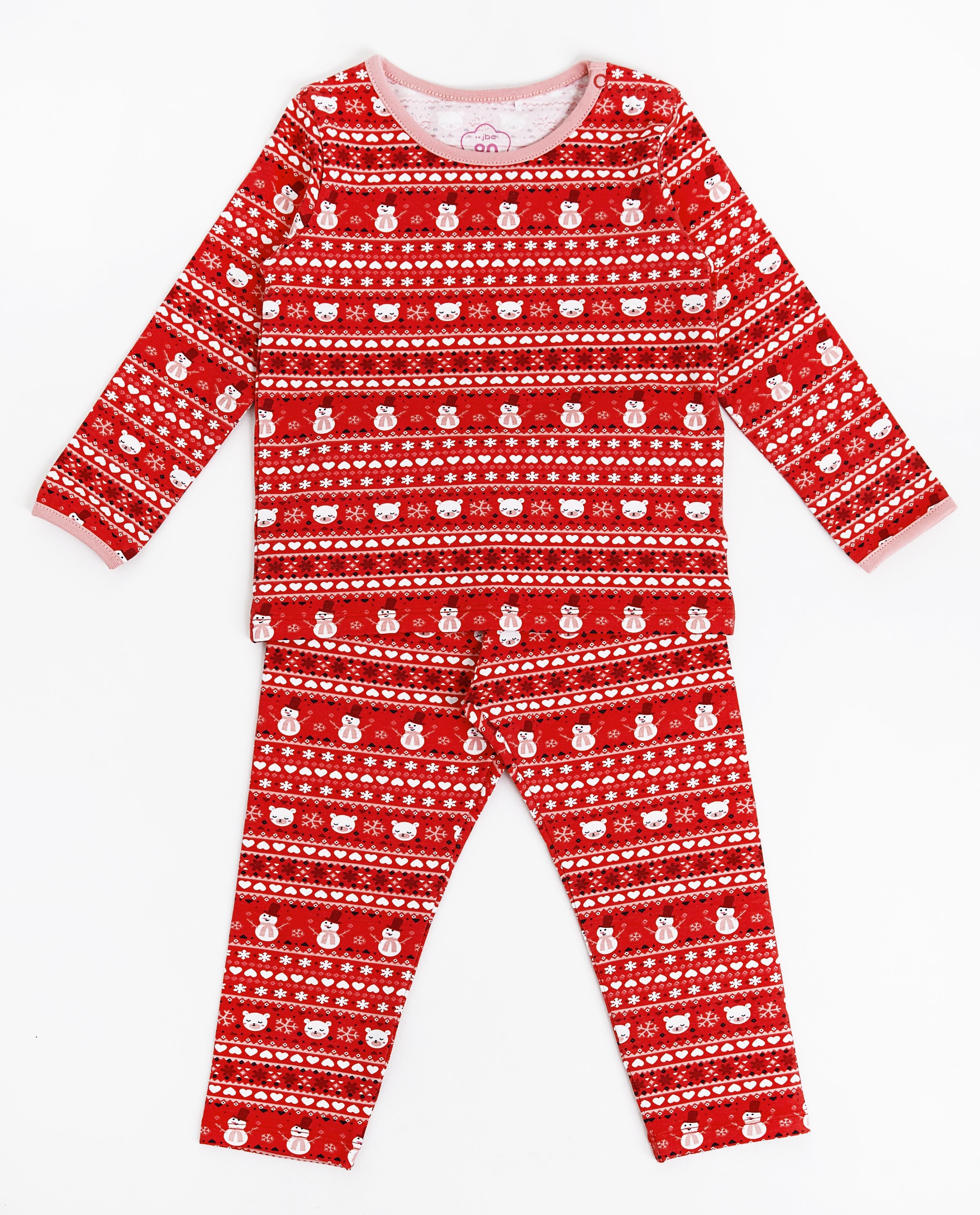 Pyjama met kerstpatroon - null - JBC