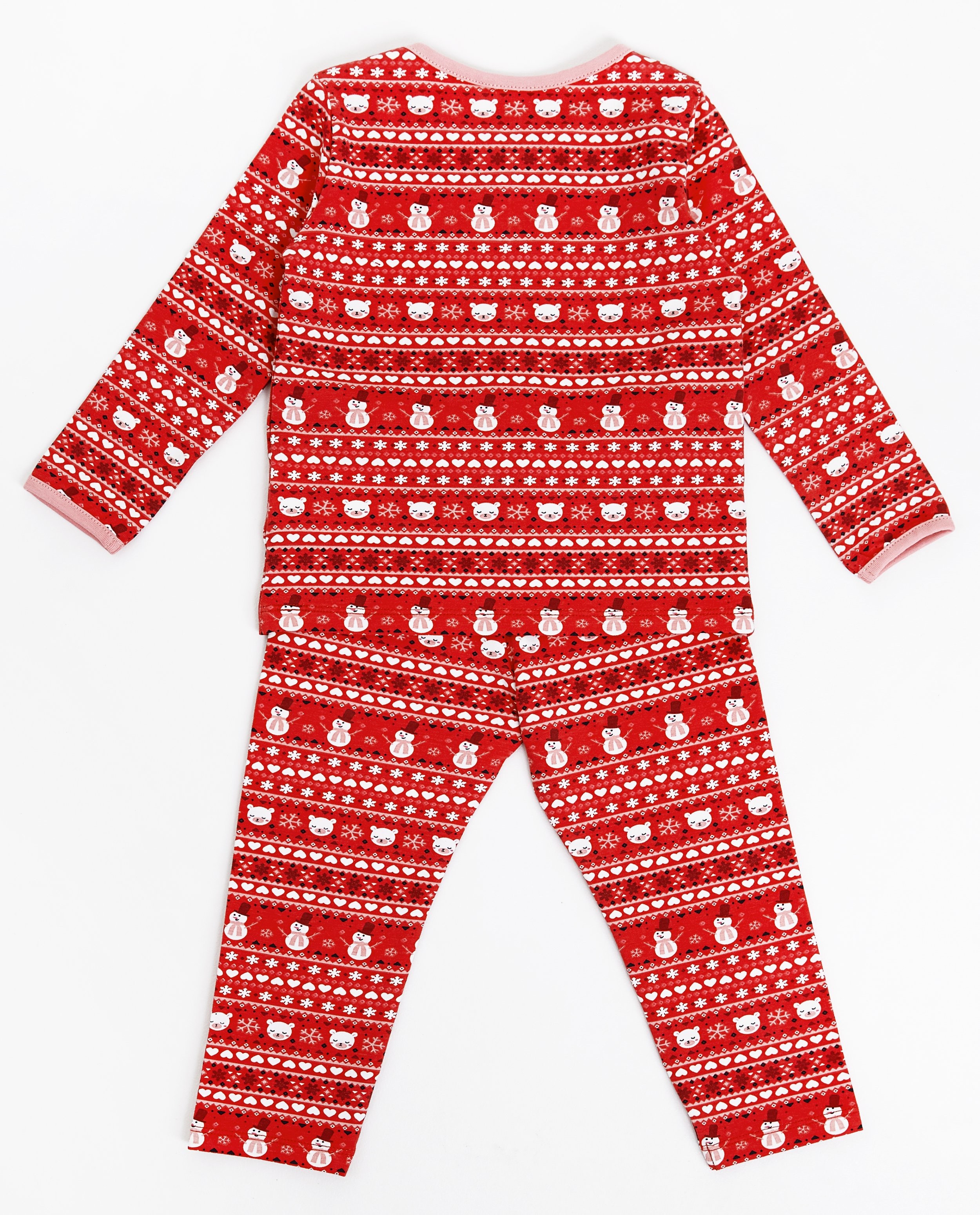 Pyjama met kerstpatroon