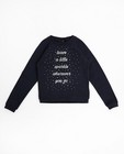 Sweater met metallic print - null - JBC