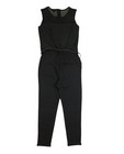 Jumpsuit - Zwarte jumpsuit met glitter
