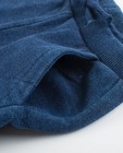 Pantalons - Sweatbroek met denim look