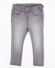 Grijze skinny jeans met wassing - null - JBC