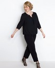 Zwarte blouse met pailletten - null - Lena Lena