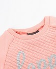 Sweaters - Beige sweater met glitterprint