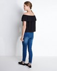 Hemden - Zwarte off-the-shoulder blouse