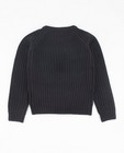 Pulls - Zwarte trui met sierstenen