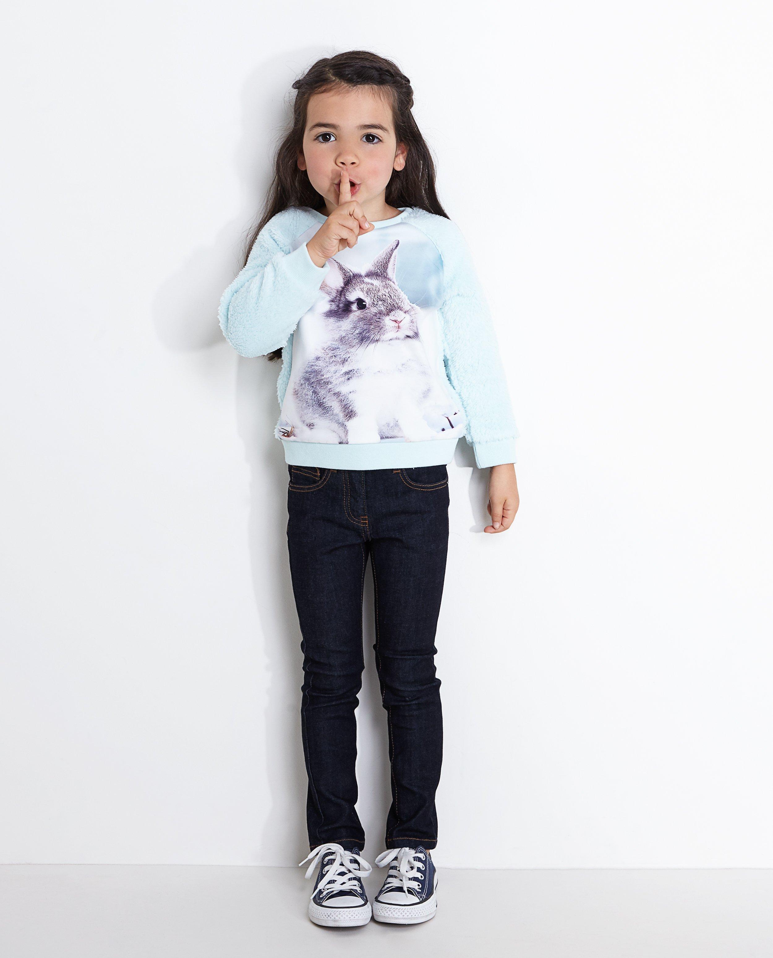 Zachte sweater met fotoprint - null - JBC