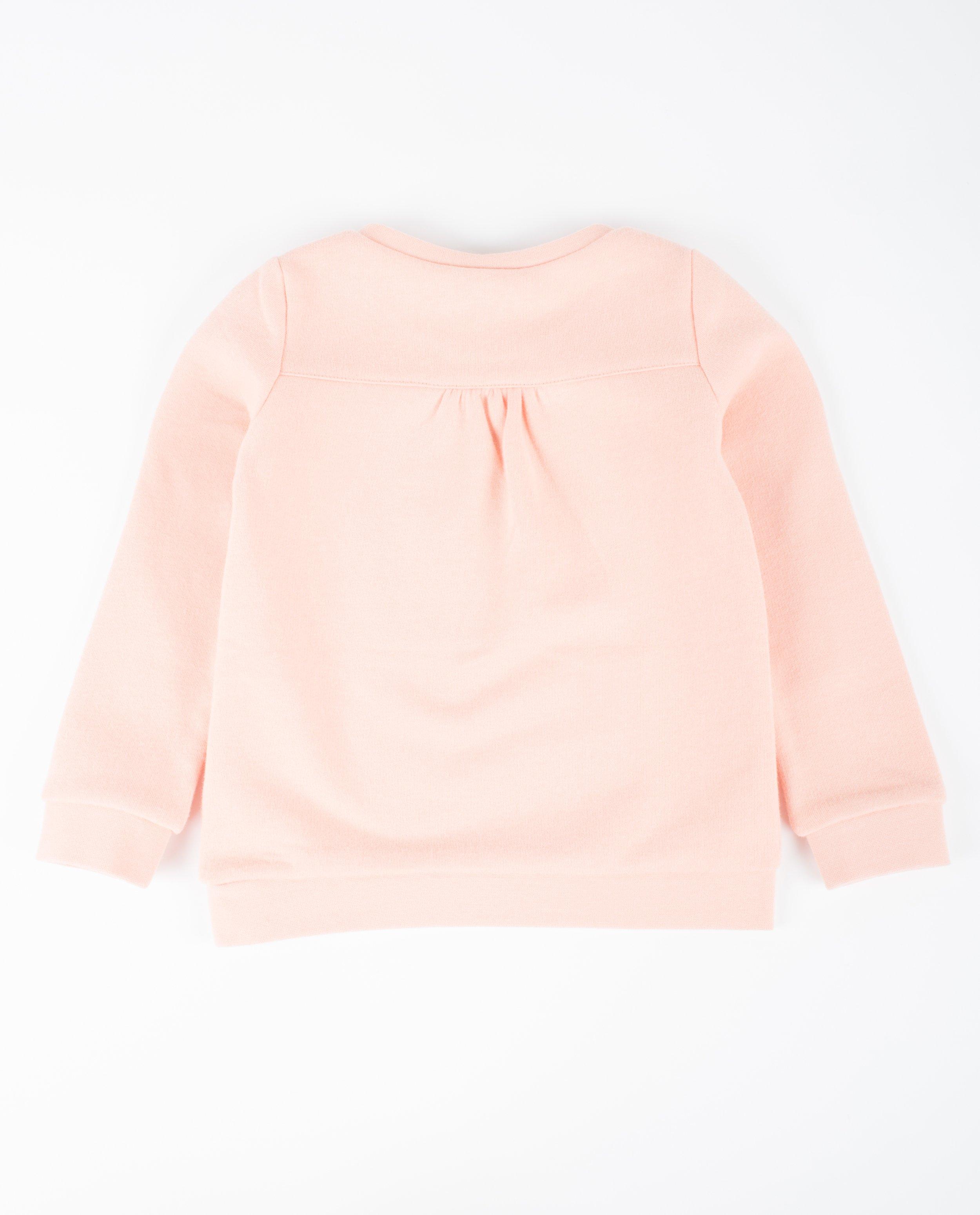 Sweaters - Zalmroze sweater met pailletten