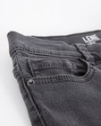 Jeans - Donkergrijze straight fit jeans