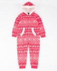 Nachtkleding - Fleece onesie met kerstprint