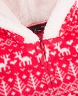Nachtkleding - Fleece onesie met kerstprint