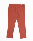 Broeken - Baksteenrode jeans 
