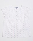 Roomwitte blouse met fluoprint - null - JBC