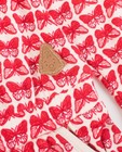 Kleedjes - Roze jurkje met vlinderprint Bumba