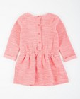 Kleedjes - Roze jurk Bumba met patches