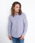 Hemden - Geruit hemd met geborduurd patroon
