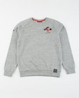 Grijze sweater met patches - null - JBC