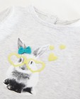 T-shirts - Longsleeve met fotoprint van konijn