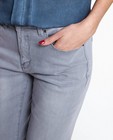 Jeans - Lichtgrijze straight fit jeans