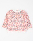 Sweater met roze bloemenprint - null - JBC