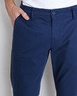 Pantalons - Chino bleu fonce, coupe confort