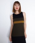 Kleedjes - Maxi-jurk met gekleurde vlakken
