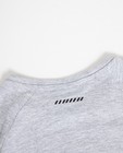 T-shirts - Grijze longsleeve met fotoprint