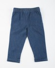 Jeans - Chambray broek met strikje Maya