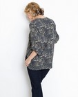 Chemises - Kaki blouse met tropische print
