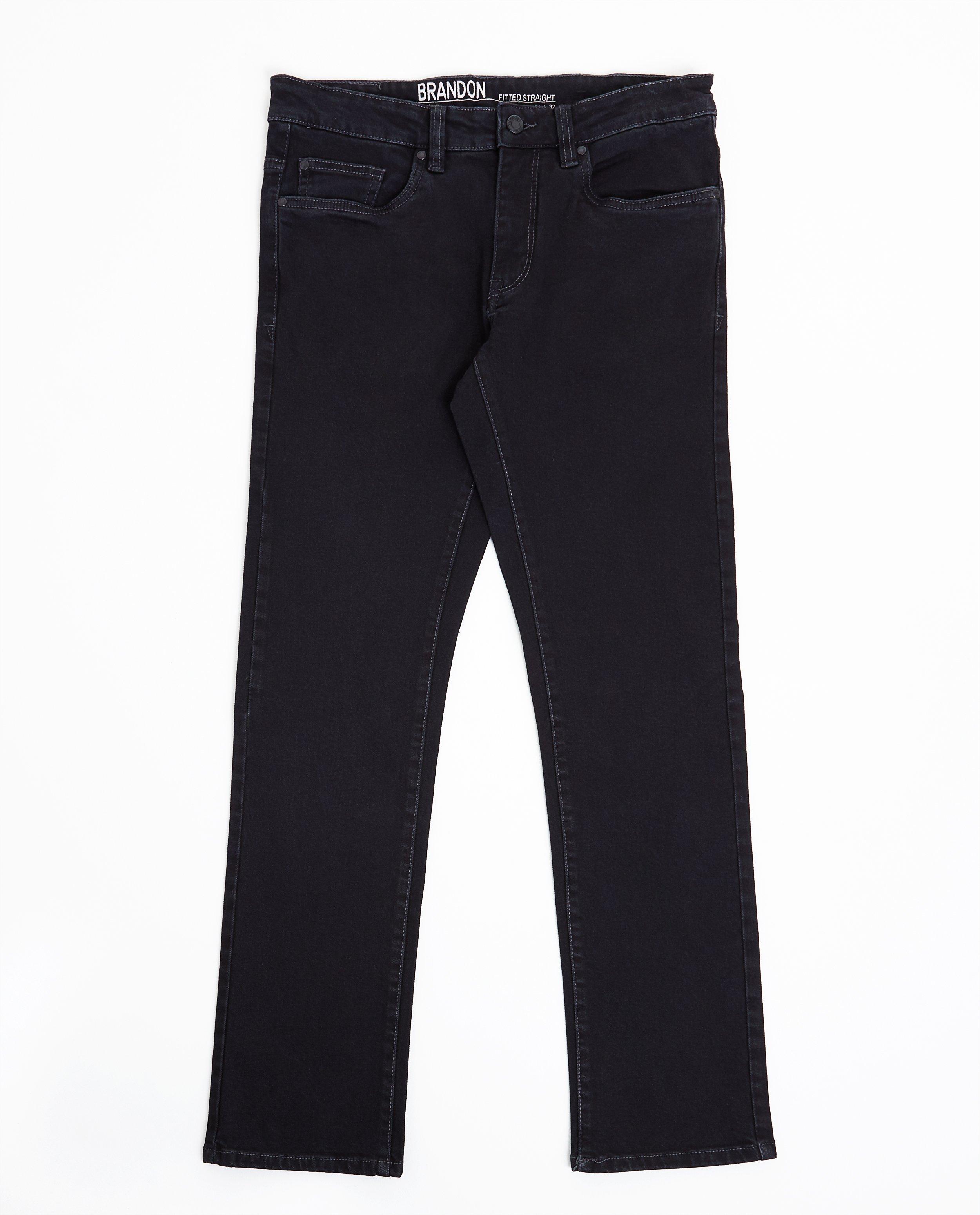 Jeans - Jeans noir straight fit