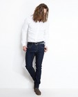 Donkerblauwe jeans met slim fit - null - Iveo