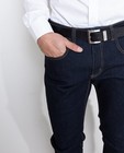 Jeans - Donkerblauwe jeans met slim fit