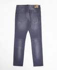 Jeans - Grijze verwassen sweat denim jeans