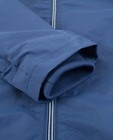 Manteaux - Blauwe jas met rits + kap