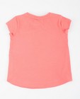 T-shirts - Roze T-shirt met glitter Maya