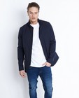 Jassen - Donkerblauwe utility jas, slim fit