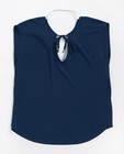 Hemden - Chiffon blouse met uitgesneden rug