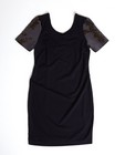 Robes - Zwarte jurk met pailletten