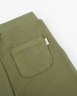 Pantalons - Kaki sweatbroek met zachte zakken